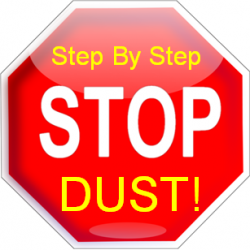 stop dust...